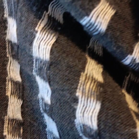 Joan Vass. USA  Windowpane Knit Dress. Empire Waist, Soft Knit,  Schoolgirlcore - Picture 12 of 12